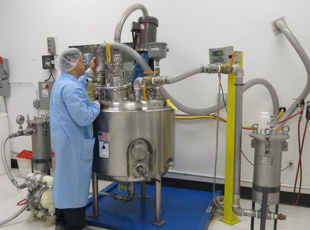 Clean Room Chemical Processing Facility